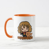Mug Caricature Hermione et Crookshanks (Gauche)