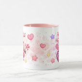 Mug Caricature Hugs & Monstres Boo En Bande Dessinée (Centre)