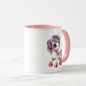 Mug caricature licorne (Devant droit)