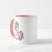 Mug caricature licorne (Devant gauche)