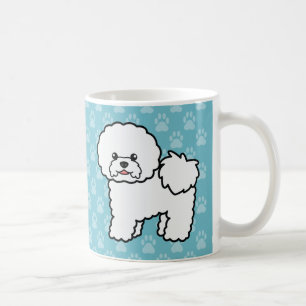 Mug Caricature mignon Bichon Frise Chien