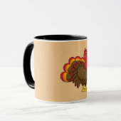 Mug Caricature mignonne Turquie (Devant gauche)
