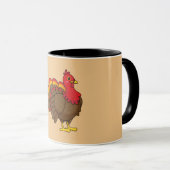 Mug Caricature mignonne Turquie (Devant droit)