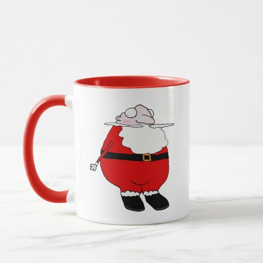 Mug Caricature Père Noël (Gauche)
