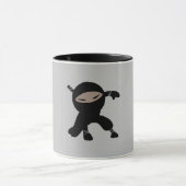 Mug Caricature Petit Guerrier Ninja (Centre)