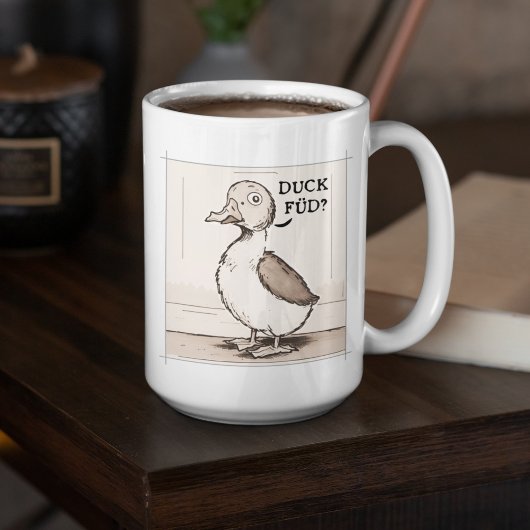 Mug Caricature pour canard irky Scandinavian plaisante