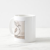 Mug Caricature pour canard irky Scandinavian plaisante (Devant gauche)