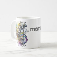 Caricature pour enfants Bike BMX. Extreme aventure