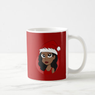 Mug Caricature pour fille de Noël