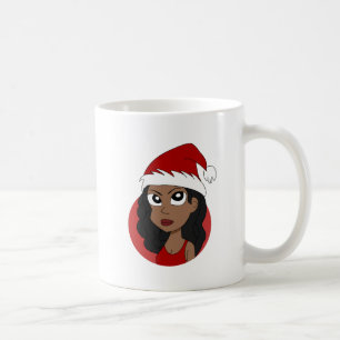 Mug Caricature pour fille de Noël