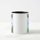 Mug Caricature pour moustiques du Wisconsin - Camping  (Centre)