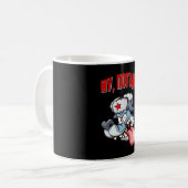 Mug Caricature russe Wolf Film Animé URSS (Devant gauche)