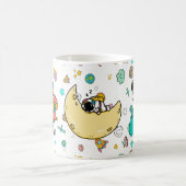 Mug Caricature spatiale astronaute (Centre)