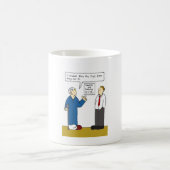Mug Caricature sur les Humours de santé et de sécurité (Centre)