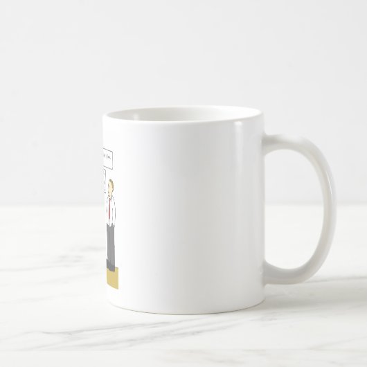 Mug Caricature sur les Humours de santé et de sécurité (Droite)