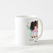 Mug Caricatures de demoiselles d'honneur - Commandes p (Devant droit)