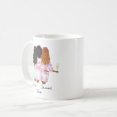 Mug Caricatures de demoiselles d'honneur - Commandes p (Devant gauche)