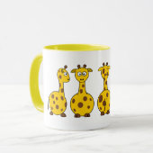 Mug Caricatures de Giraffes (Devant gauche)