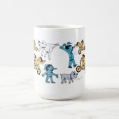 Mug Caricatures mignonnes. T-shirt (Centre)