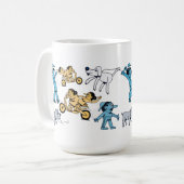 Mug Caricatures mignonnes. T-shirt (Devant gauche)