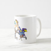 Mug Caricaturiste Au Travail (Devant droit)