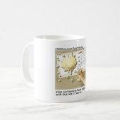 Mug Caricaturiste mécontent Drôle Cadeaux & Objets de  (Devant gauche)