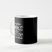 Mug Caring For Animals Isn't What I Do It's Who I Am  (Devant gauche)