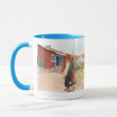 Mug Carl Larsson la maison de Falun (Gauche)