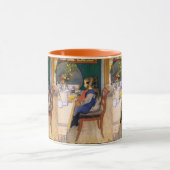 Mug Carl Larsson Petit déjeuner malheureux de Late Ris (Centre)