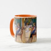 Mug Carl Larsson Petit déjeuner malheureux de Late Ris (Devant gauche)