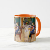 Mug Carl Larsson Petit déjeuner malheureux de Late Ris (Devant droit)