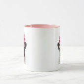 Mug Carlin à cou rose (Centre)