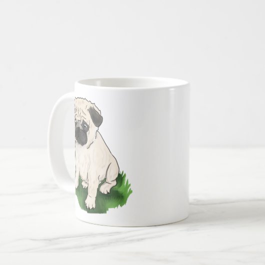 Mug Carlin assis mignon (Devant gauche)