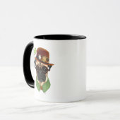 Mug Carlin avec Casquette Steampunk Bowler (Devant gauche)