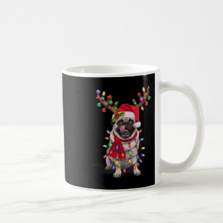 Mug Carlin Avec Des Antlers De Rennes Enveloppés Dans 
