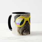 Mug Carlin avec lunettes (Devant gauche)