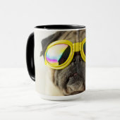 Mug Carlin avec lunettes (Devant gauche)