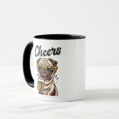 Mug Carlin Boire de la bière mème (Devant gauche)