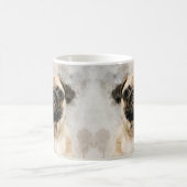 Mug Carlin Chien Aquarelle Portrait 01 (Centre)