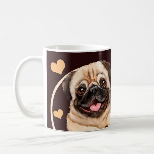 Mug Carlin Chien Chien Chien Chaque Snack Que Vous Fai (Gauche)