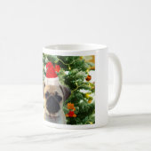Mug Carlin Chien Chien Chien de Noël Arbre de Noël Orn (Devant droit)