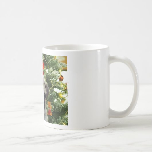 Mug Carlin Chien Chien Chien de Noël Arbre de Noël Orn (Droite)