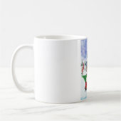 Mug Carlin Chien dans la livraison de Noël Camion neig (Gauche)