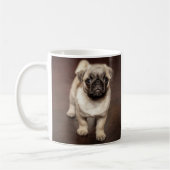 Mug Carlin Chiot sur parquet poli (Gauche)