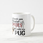 Mug Carlin contre des zombis (Devant droit)