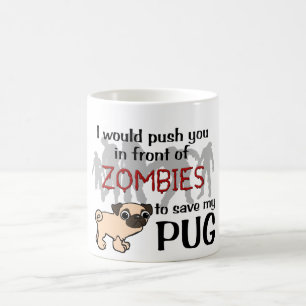 Mug Carlin contre des zombis