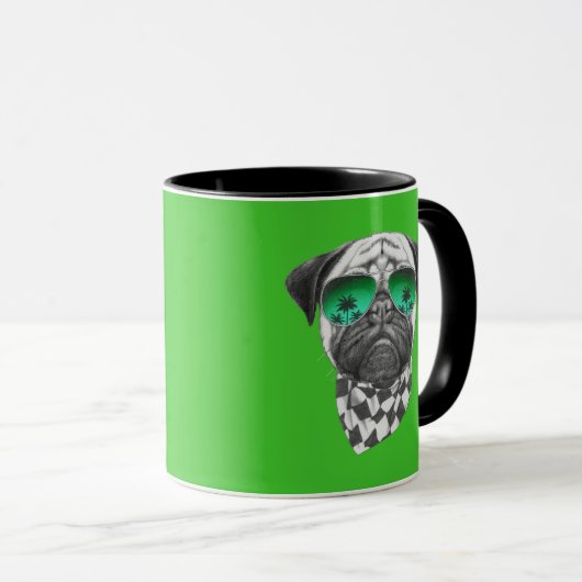 Mug Carlin de Miami (Devant droit)