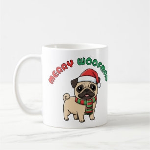 Mug Carlin de Noël : Joyeuses Woofmas