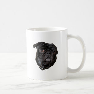 Mug Carlin drôle noir