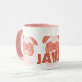 Mug Carlin Grumpy personnalisé (Devant gauche)